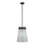 Artcraft - AC10640BK - One Light Pendant - Dahlia - Black