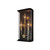Artcraft - AC8971BK - Three Light Outdoor Lantern - Stonegate - Black