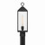 Portside One Light Outdoor Post Mount (AC8983BK)