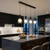 Juna Four Light Island Pendant (SC13384BK)