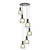 Juna Six Light Pendant (SC13386BK)