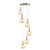 Artcraft - SC13386BR - Six Light Pendant - Juna - Brass
