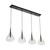 Conic Four Light Island Pendant (AC11164BK)