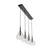 Conic Four Light Island Pendant (AC11164BK)