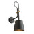 Artcraft - AC11367VB - One Light Wall Sconce - Euro Industrial - Matte Black & Harvest Brass
