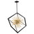 Sunburst Eight Light Chandelier (AC11440)