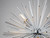 Sunburst Eight Light Chandelier (AC11443CH)