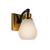 Artcraft - AC11681BB - One Light Bathroom Sconce - Nelson - Brass & Black