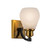 Nelson One Light Bathroom Sconce (AC11681BB)