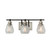 Artcraft - AC11683NB - Three Light Vanity - Nelson - Black and Brushed Nickel