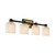 Artcraft - AC11694BB - Four Light Bathroom Vanity - Lyndon - Black and Brushed Brass