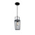 Artcraft - AC11701BK - One Light Pendant - Carriage - Black