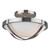 Artcraft - AC11703BN - Two Light Flush Mount - Cara - Brushed Nickel