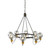 Martina Eight Light Chandelier (AC11728BK)