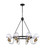 Martina Eight Light Chandelier (AC11728BK)
