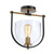 Cheshire One Light Semi-Flush Mount (AC11743BB)