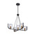 Artcraft - AC11746BB - Five Light Chandelier - Cheshire - Black & Brass