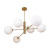 Aurelia Six Light Chandelier (AC11766BR)