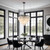 Alessia Ten Light Chandelier (AC11781BK)