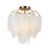 Artcraft - AC11785BR - Four Light Semi-Flush Mount - Alessia - Brushed Brass