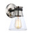 Artcraft - AC11801NB - One Light Wall Sconce - Kanata - Black & Polished Nickel