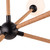 Capilano Six Light Chandelier (AC11846BK)