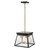 Lucian Four Light Chandelier (AC11851BK)