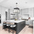 Lucian Four Light Chandelier (AC11852BK)