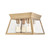 Lucian Four Light Flushmount (AC11853BB)