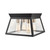 Lucian Four Light Flushmount (AC11853BK)