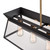 Lucian Six Light Island Chandelier (AC11854BK)