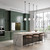 Bolla One Light Pendant (AC11880BK)