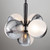 Bolla Five Light Pendant (AC11885BK)