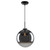 Artcraft - AC11901BK - One Light Pendant - Orsa - Mirror Glass