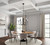 Bronte Six Light Chandelier (AC11926BK)