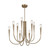 Artcraft - AC11929BR - Nine Light Chandelier - Bronte - Brass