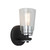 Artcraft - AC11931NB - One Light Bathroom - Essex - Black and Chrome
