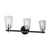Artcraft - AC11933NB - Three Light Bathroom Vanity - Essex - Black and Chrome