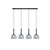Artcraft - AC11954BK - Four Light Island/Pool Table - Kali - Black