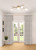 Modena Five Light Semi-Flush Mount (AC11975BR)