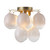Globo Four Light Semi-Flush Mount (AC11993WH)