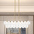 Artcraft - AC11998WH - Eight Light Island/Pool Table - Globo - Brass
