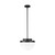 Artcraft - AC12010BK - One Light Pendant - Dahlia - Black