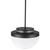 Dahlia One Light Pendant (AC12010BK)