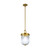 Artcraft - AC12020BR - One Light Pendant - Myla - Vintage Brass