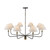 Providence Eight Light Chandelier (AC12038BB)