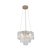 Artcraft - AC12051CR - Five Light Pendant - Bianca - Polished Nickel Crystalline