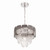 Artcraft - AC12051CS - Five Light Pendant - Bianca - Polished Nickel Crystalline Smoke