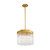 Artcraft - AC12062BR - Three Light Pendant - Emma - Brushed Brass