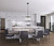 Ava One Light Semi Flush Mount (AC12081BK)